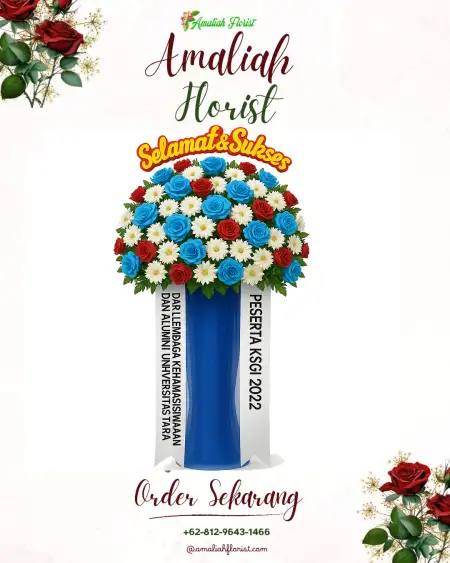 Standing Flowers Venue Wedding Bintaro
